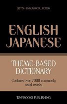 British English Collection- Theme-based dictionary British English-Japanese - 7000 words