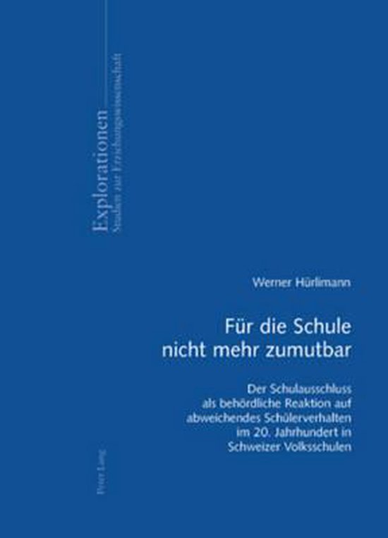 Für die Schule nicht mehr zumutbar - cover