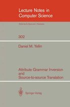 Attribute Grammar Inversion and Source-to-source Translation