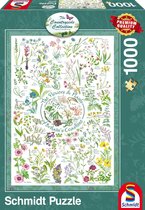 Bloemen en planten, 1000 stukjes Puzzel