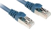 Sharkoon 1.5m Cat.6 S/FTP netwerkkabel 1,5 m Cat6 S/FTP (S-STP) Blauw