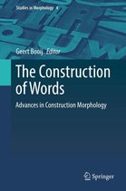 Studies in Morphology 4 - The Construction of Words