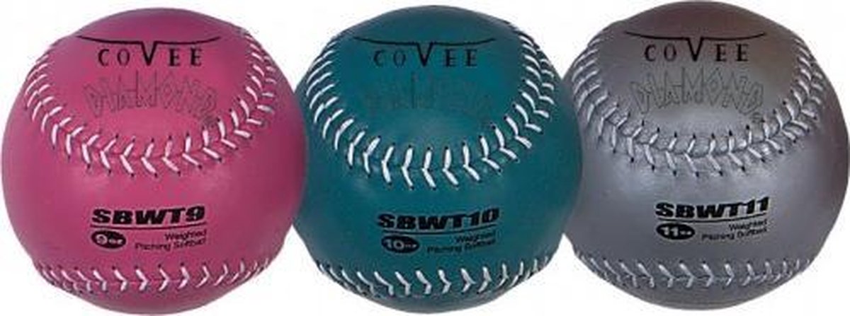 Covee/Diamond Verzwaarde Softballen, Set v. 3