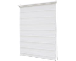 Roljaloezie - Lichtdoorlatend - Easy - Uni Wit - 90x170cm - Intensions
