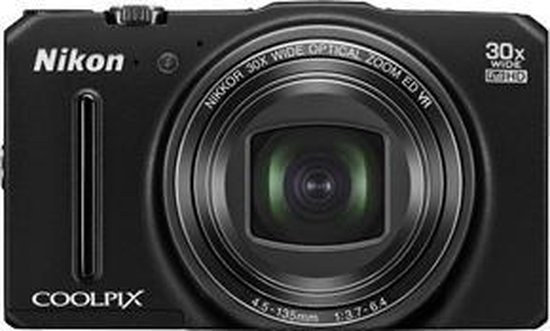 Nikon Coolpix S9700 Zwart - Compact Camera | bol