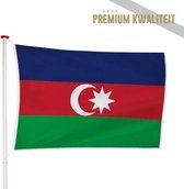 Azerbeidzjaanse Vlag Azerbeidzjan 100x150cm - Kwaliteitsvlag - Geschikt voor buiten