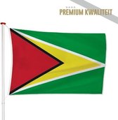 Guyanese Vlag Guyana 100x150cm - Kwaliteitsvlag - Geschikt voor buiten