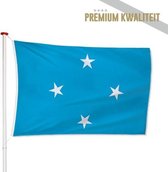 Micronesische Vlag Micronesia 200x300cm - Kwaliteitsvlag - Geschikt voor buiten