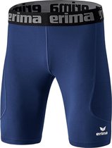 Erima Elemental Tight - Thermoshort  - blauw donker - S