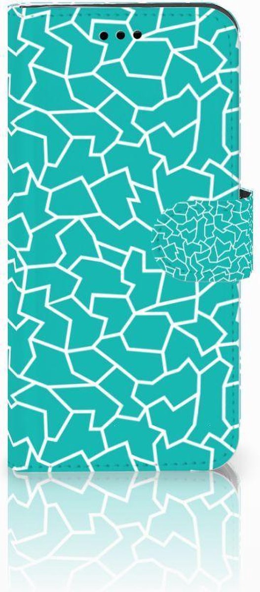 Huawei P10 Lite Hoesje Cracks Blue