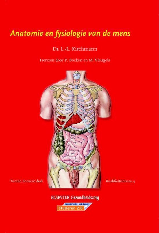 Anatomie En Fysiologie Van De Mens, Kwalificatieniveau 4 - cover