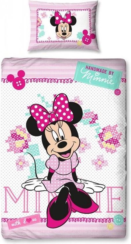 Housse de couette Disney Minnie Mouse fait main avec amour - 1 personne |  bol.com