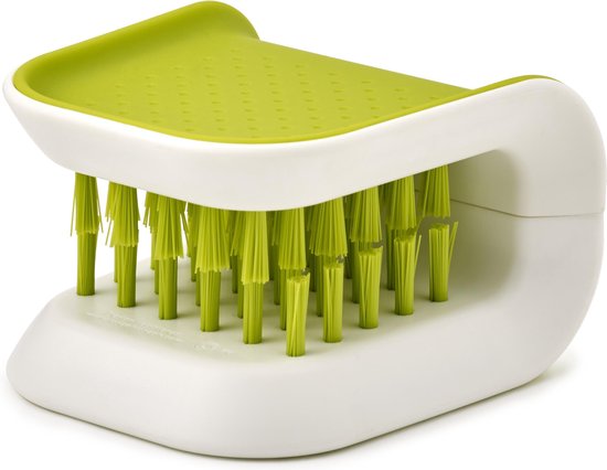 Joseph Joseph BladeBrush vert Brosse de nettoyage de couteaux