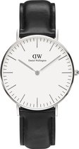 Daniel Wellington Classic Sheffield DW00100053 - Horloge - Staal - Zwart - Ø36 mm