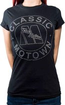 Motown Records Dames Tshirt -M- Classic Zwart