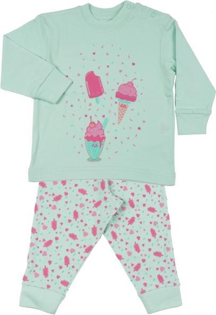 Fun2Wear Ice cream Pyjama Green maat 128