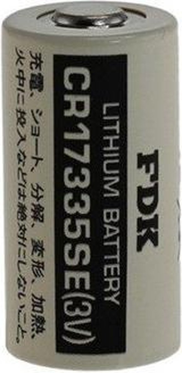 FDK Batterij CR17335SE Lithium 3V 1800mAh bulk