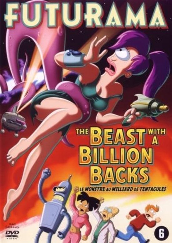 Cover van de film 'Futurama - The Beast With A Billion Backs'