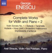Axel Strauss & Ilya Poletaev - Enescu: Complete Works For Violin And Piano, Vol. 2 (CD)