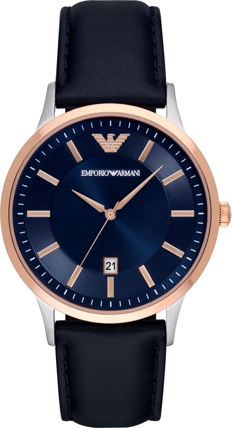 Emporio Armani Zilverkleurig Mannen Horloge AR2506 | bol.com