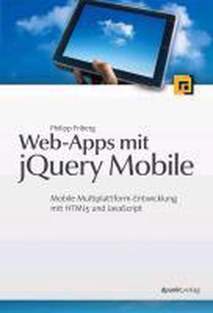 Omslag van Web-Apps Mit Jquery Mobile