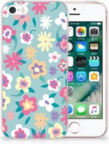 iPhone SE | 5S TPU Hoesje Design Flower Power