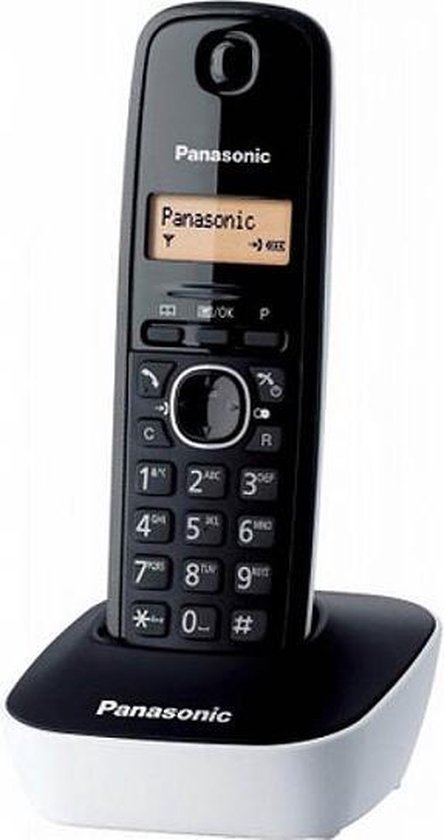 Panasonic KX-TG1611 DECT Nummerherkenning Zwart, Wit | bol.com