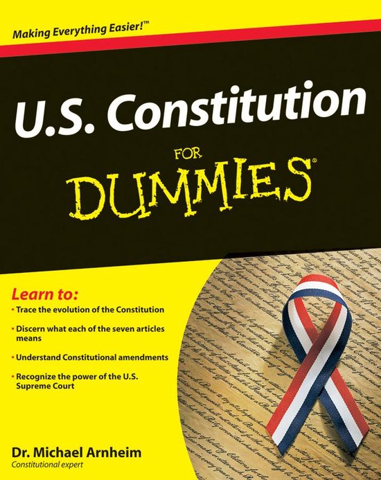 U.S. Constitution For Dummies - cover