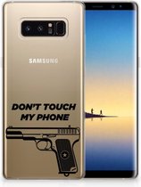 Samsung Galaxy Note 8 Uniek TPU Hoesje Pistol DTMP