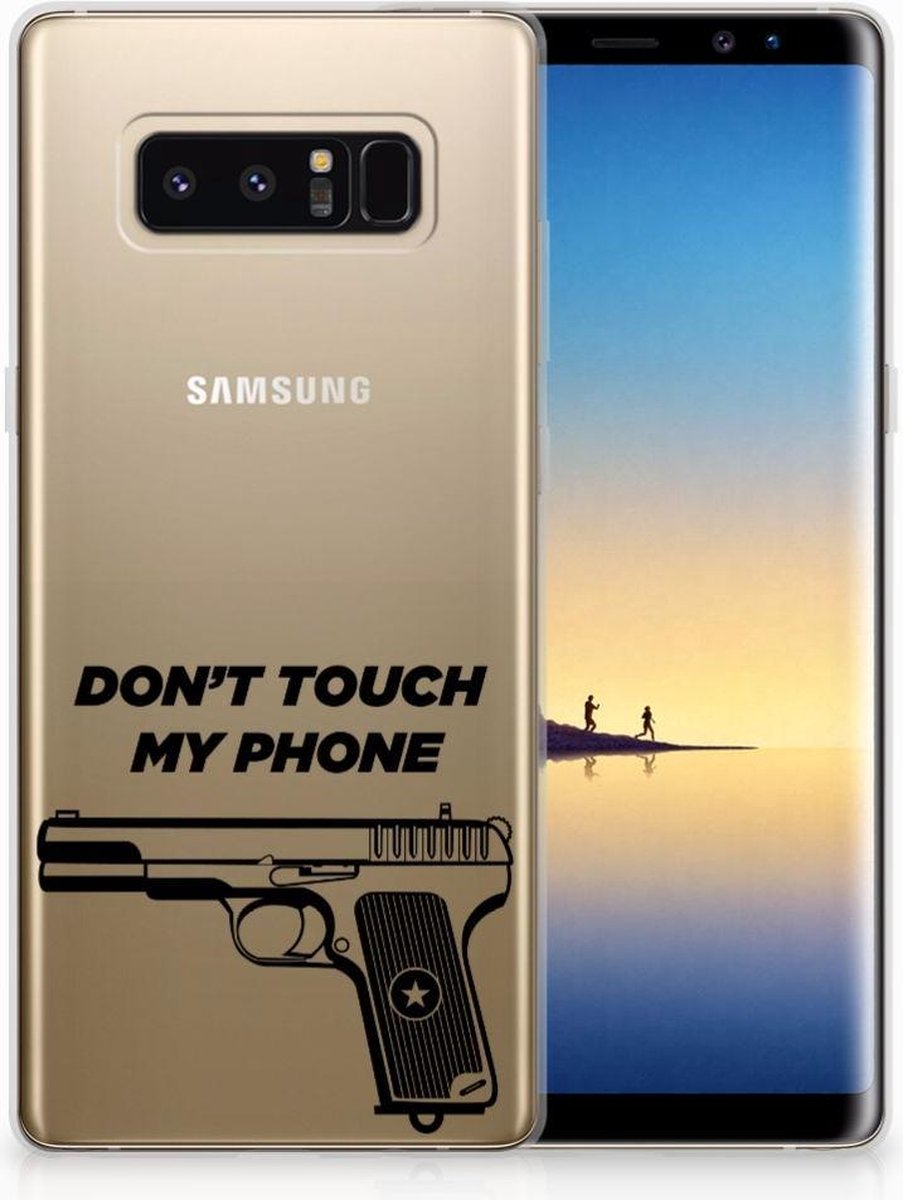 Samsung Galaxy Note 8 Silicone-hoesje Pistol DTMP