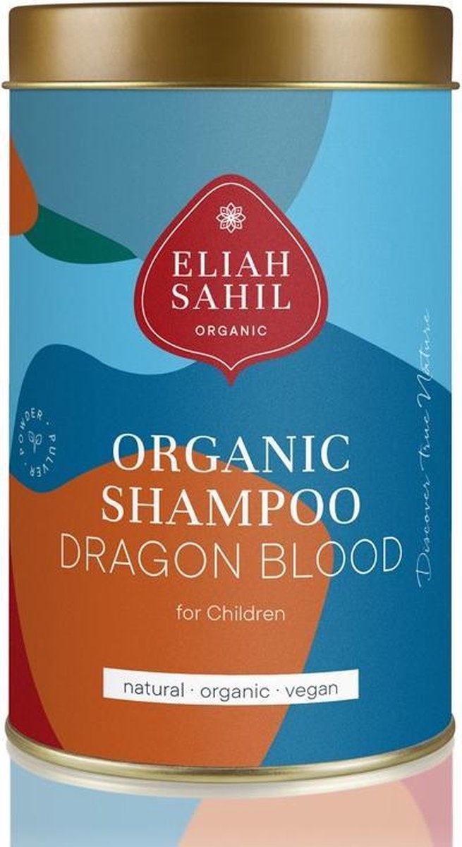Poedershampoo 'Drakenbloed' voor kinderen, Eliah Sahil, organic & vegan