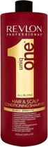 MULTIBUNDEL 4 stuks Revlon Uniq One All In One Shampoo 1000ml