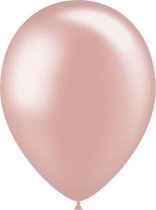 Rosé Gouden Ballonnen Metallic 25cm 50st