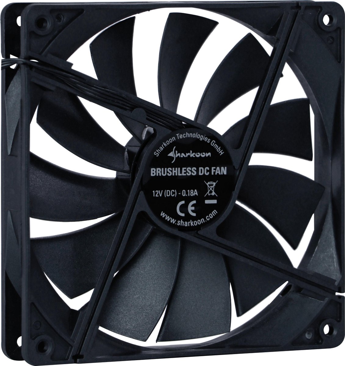 COOLER MASTER 202001650- GP 12cm 120x25mm 12V 0.16A 4 broches