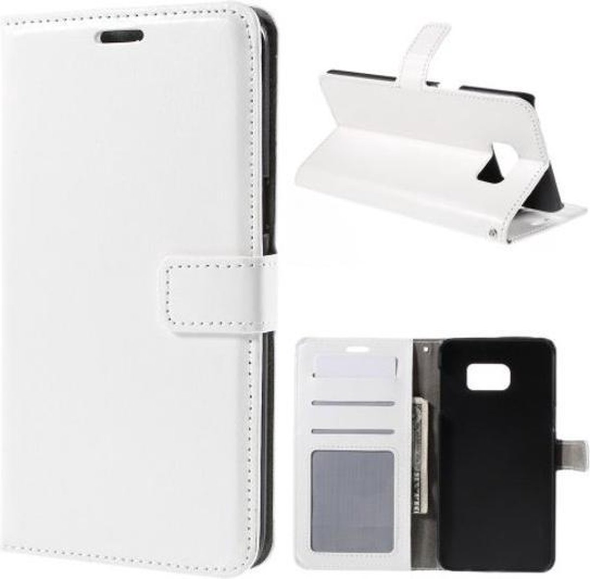 Cyclone wallet case hoesje Samsung Galaxy S7 wit