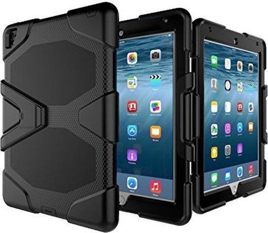 meditatie diamant Universeel Survivor Tough Shockproof Full Body case hoesje zwart iPad mini 1 2 3 |  bol.com
