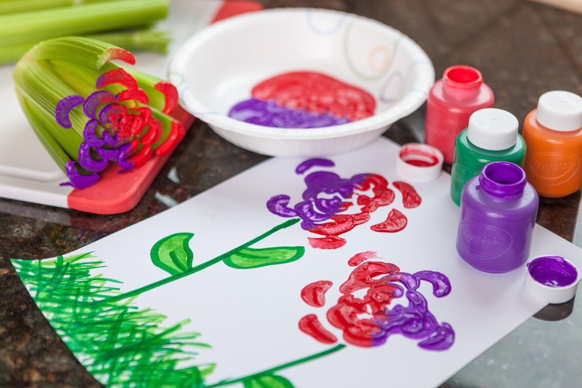 Crayola 10 Fl. met afwasbare verf — cadeau in Spellen & Speelgoed - foto 2