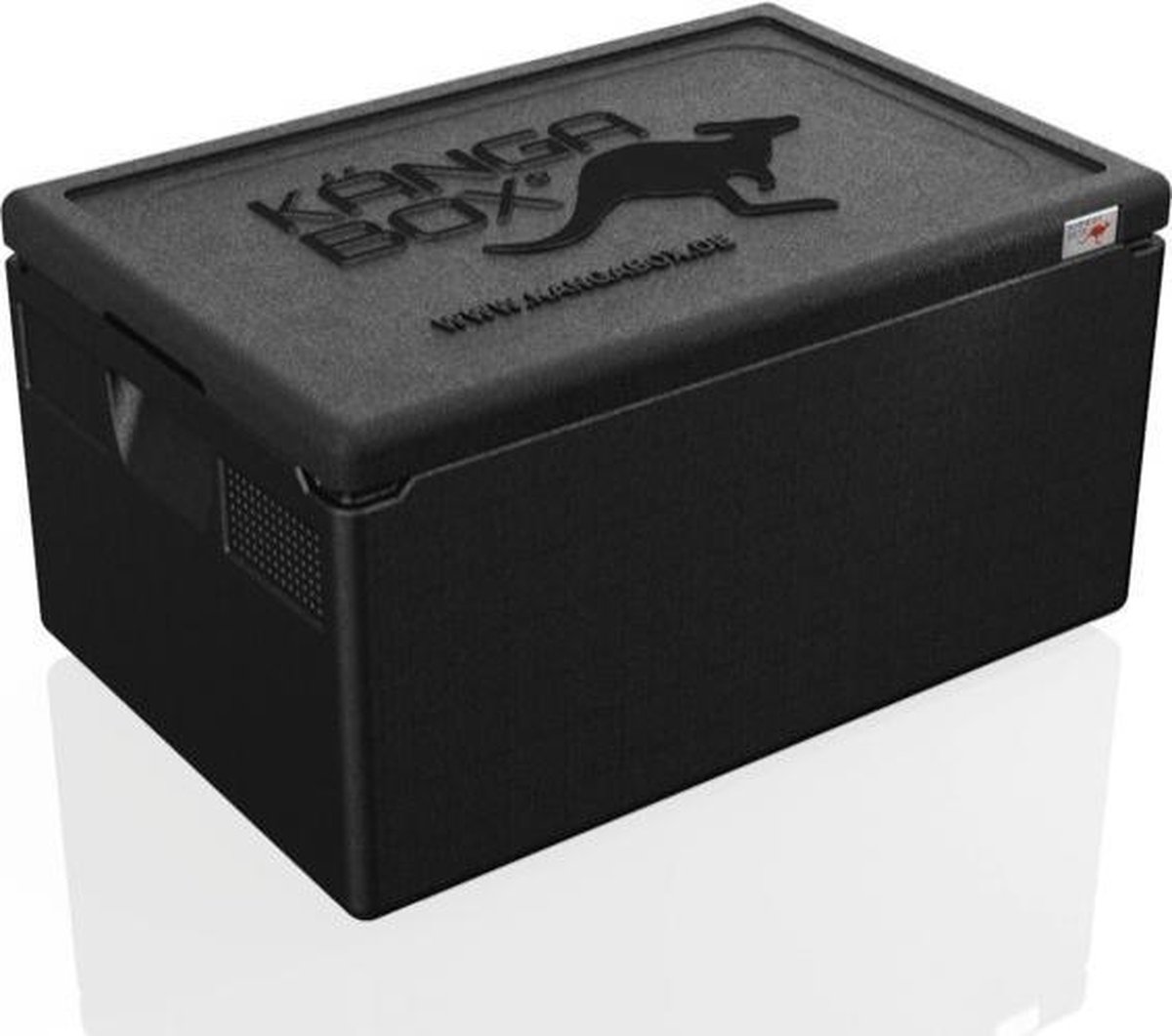 Kängabox Expert GN 1/1 Thermobox - Koelbox - 46 Liter - 600 x 400 x 320 mm - Zwart