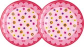 GINGER Funky Garden - Ø 25 cm - melamine - 2 borden