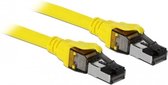 DeLOCK 86582 netwerkkabel 2 m Cat8.1 S/FTP (S-STP) Geel