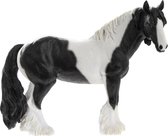 beeld paard Cob zwart-wit | 26 cm paardenbeeld