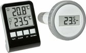 TFA Dostmann Palma 30.3067.10 Zwembadthermometer Zwart