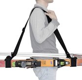 Verstelbare ski draagband - Zwart