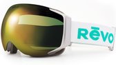 Loki Goggle Wit / Groen Unisex Class 1 tot 3 maat: Standaard    gear accessoires > zonnebrillen goggles > goggles