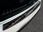 Avisa Zwart RVS Achterbumperprotector passend voor BMW X3 G01 M-Pakket 2017- 'Ribs'