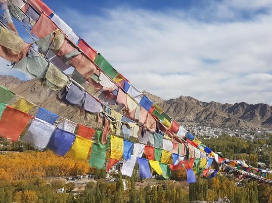 Tibetaanse gebedsvlag - Gebedsvlaggen - Tibet - Boeddhistische vlaggen -  Tibetaanse... | bol