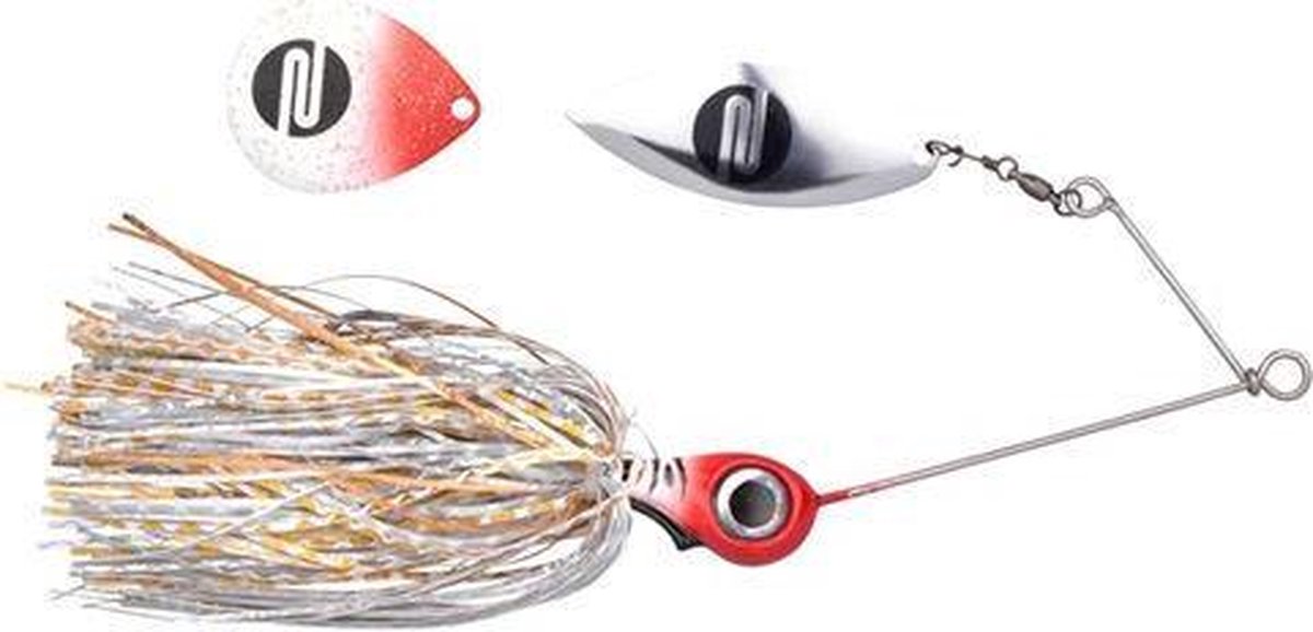 Spro Iris Ambush Spinnerbait 18cm 39g Redhead Tiger, - Angelbedarf Angelruten Angelbekleidung Angelzubehör Kunstköder Angeltaschen Angelzelt Angelschnur