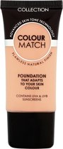 Collection colour match foundation - 1 porcelain
