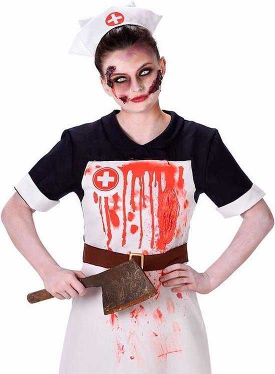 Land Maan oppervlakte tarief Karnival Costumes Zombie Verpleegster Halloween Kostuum Dames Halloween  Kostuum... | bol.com