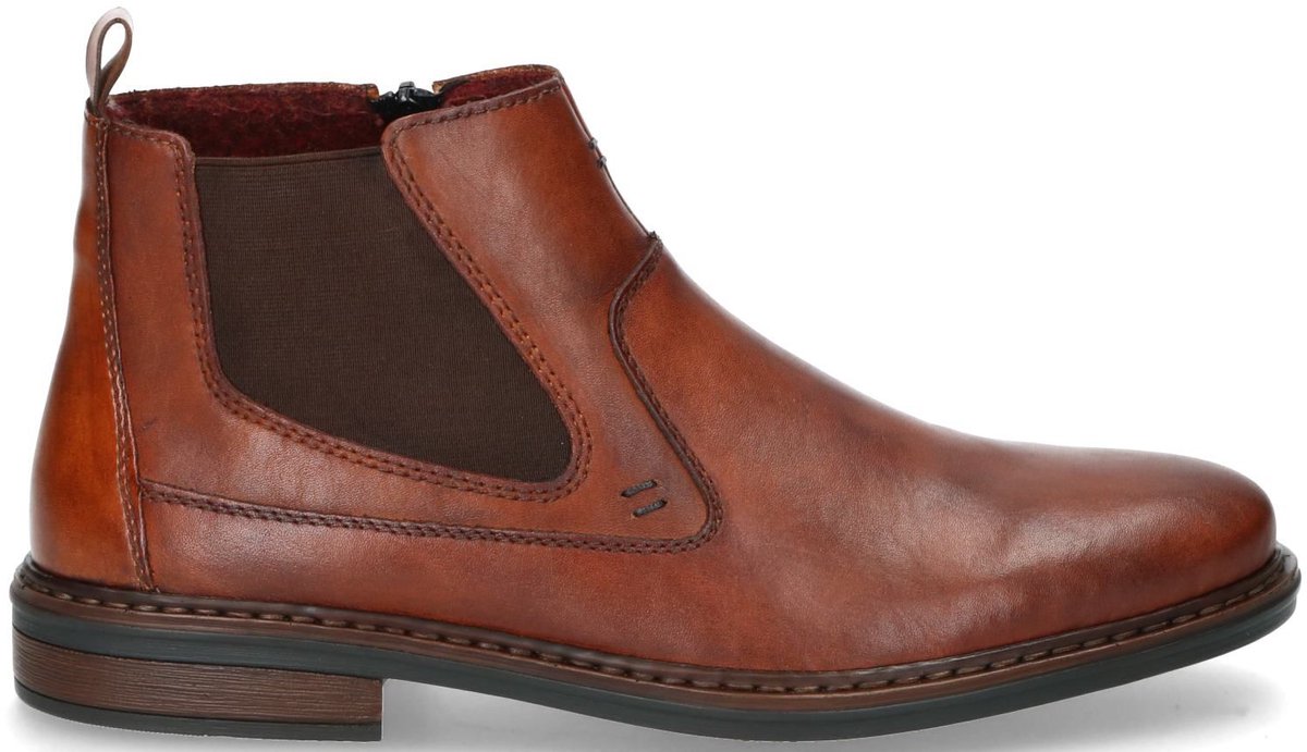 Rieker Clarino Chelsea boots cognac - Maat 43